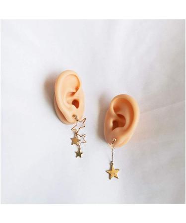 Model Medical Teaching Model Soft Silicone Tube Model for Teaching - Silicone Tube Model for Acupuncture - Simulation for Earpicking Practice Stud Earrings