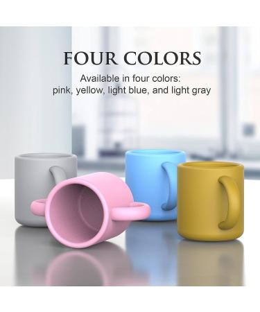 ACIDALIE Silicone Baby Cup - 5oz Training Cup for 6m+ Babies - Pink Toddler Learning Cup - Buy Online on SooperMarket.com