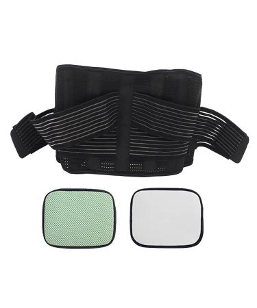Alomejor Waist Support Belt - Lumbar Brace with Steel Plate & Warm Pad for Ultimate Comfort | International Shipping Available - Buy Online on SooperMarket.com