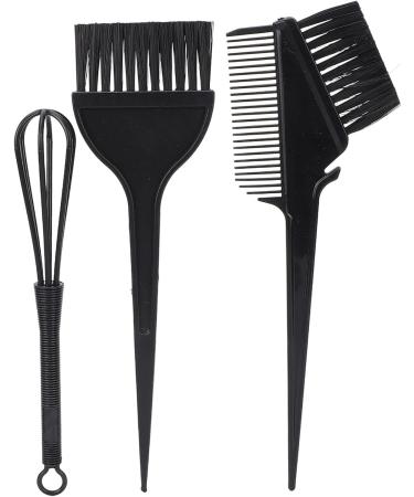 Hair Dyeing Kit Hair Dye Brush Ergonomic Wear Resistant Ear Cover Stable Sturdy Firm ABS Mixing Tool for Hair Salon for Individual Use for Hairdresser(black) - Buy Online on SooperMarket.com