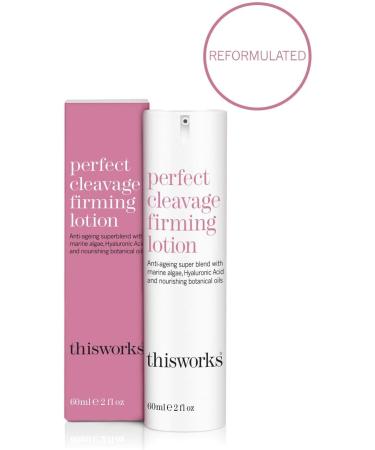 This Works Perfect Cleavage Firming Lotion - Anti-Ageing Moisturizer for Neck & D colletage - Skin Tightening Cream with Vitamin C, Algae & Larch Extract - 60ml - Buy Online on SooperMarket.com