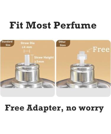 Travel Perfume Atomiser Refillable Underfill Perfume Atomizer Mini Aftershave Empty Spray Bottle Pods Travel Perfume Holder Pocket Travel Toiletries Holiday Essentials For Handbag Traveling (Grey) - Buy Online on SooperMarket.com