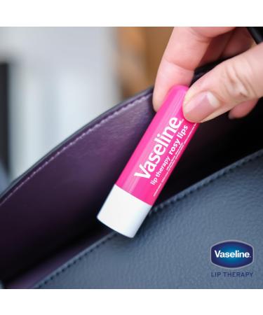 Vaseline Lip Therapy Rosy Lips - Hydrating Lip Balm Pack of 8 | Moisturizing Stick for Dry Lips - 0.16 Oz Each - Buy Online on SooperMarket.com