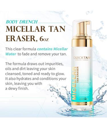 Body Drench Micellar Skin Nourishing Tan Eraser 6 oz - Gentle and Effective Skincare Solution - Buy Online on SooperMarket.com