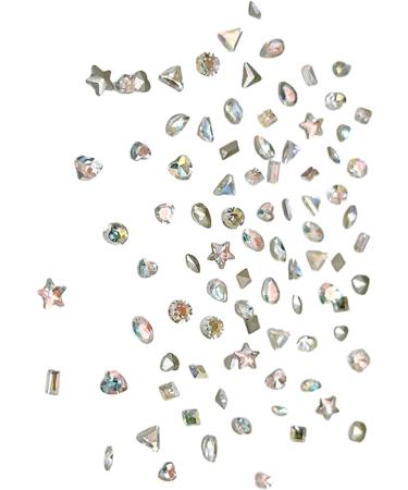 Multi-Shape Nail Rhinestones Decoration Art Accessories Jewelry Diamond 3D Tips Glass Crystal Pendant Ornaments Manicure Nail Art Stickers Decals Flower Supplies Kit Polish Jewels Tools Accessories - Buy Online on SooperMarket.com