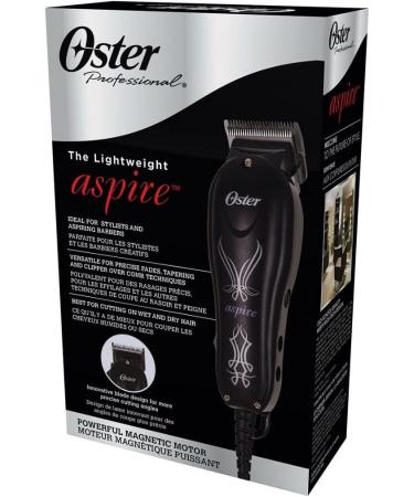 Buy Oster Aspire Adjustable Magnetic Motor Clipper - Black | International Shipping Available - Buy Online on SooperMarket.com