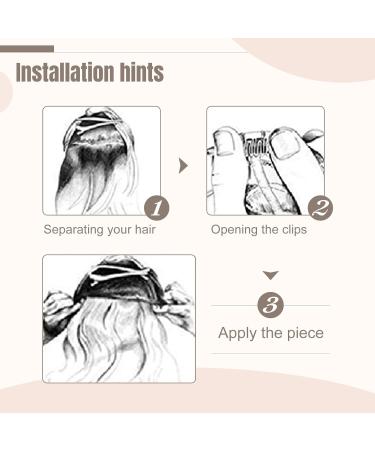 FSHINE Real Hair Clip-In Extensions - Platinblond 40cm 120g Remy 7 Pieces Invisible Clips #60 - Premium Quality Hair Extensions - Buy Online on SooperMarket.com