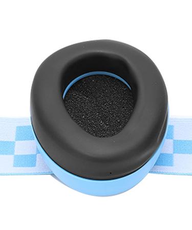 Baby Ear Protection - Comfortable Infant Ear Muffs in Blue | Adjustable Elastic Headband | Prevent Hearing Damage and Improve Sleep - Buy Online on SooperMarket.com