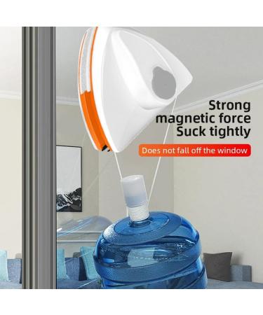 Tassety Magnetic Window Cleaning Water Discharge Double-Layer Wiper Household Special Window Cleaner for Home 20-30mm - Buy Online on SooperMarket.com