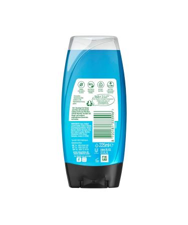 Duschdas 2-in-1 Shower Gel & Shampoo Ice Kick - Refreshing Shower Bath 6 x 225 ml | Buy Now for International Shipping - Buy Online on SooperMarket.com