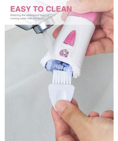 Lanmeri Smooth Glide Epilator for Women - Electric Hair Removal Device with LED - For Face, Body, Arms, Legs, Underarms, Bikini Area - Pink - Buy Online on SooperMarket.com