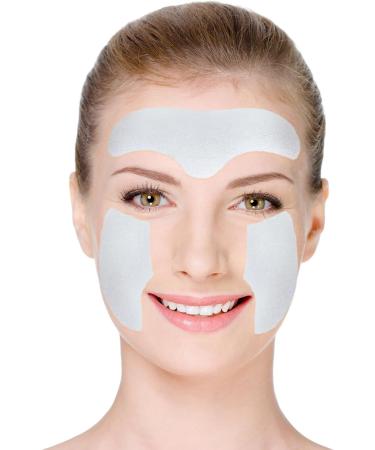FunnAura 3Pairs Collagen Forehead Wrinkle Patches Forehead & Between Eyes Anti Wrinkle Film The Ultimate Face Treatment & Masks for Aging Skin - Buy Online on SooperMarket.com
