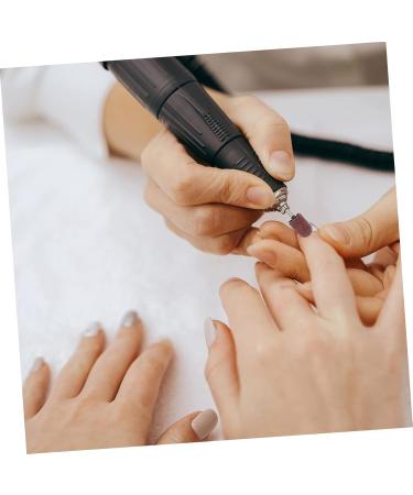 CORHAD 1 Set Nail Sand Ring Cap Nail Drill Sanding Bands Nail Grinding Tool Ceramic Tools Under Nail Cleaner Tool Kit Nail Art Tools Manicure Polishing Heads Supplies Care 8x6cm Rosy - Buy Online on SooperMarket.com