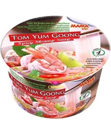 CNMART Mama Instant Rice Noodle Bowl Tom Yum Goong Spicy Shrimp Soup 70g (Pack of 6) Spicy Shrimp 420 g (Pack of 1) - Buy Online on SooperMarket.com