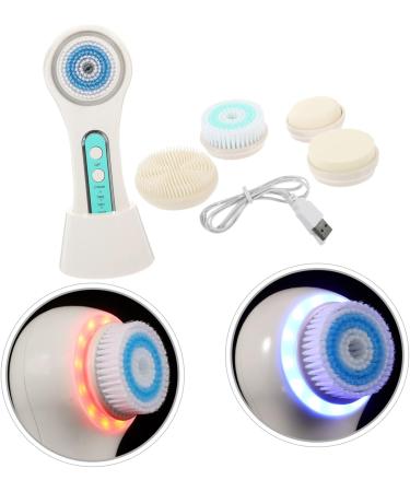 Mikinona 1 Set Facial Cleansing Brush Makeup Remover Brush Cleaning Brush Electric Face Washing Brush Electric Cleaner Brush Pore Cleaner Electric Face Cleaner Pores Abs Washbasin - Buy Online on SooperMarket.com