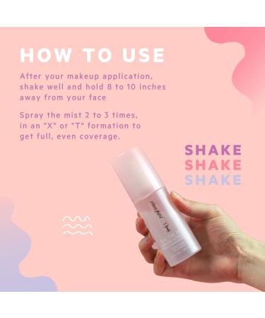 Flower Beauty Seal The Deal Setting Spray - Luminizing Finish | Long-Lasting Makeup | Cruelty-Free - 3.4fl oz - Buy Online on SooperMarket.com