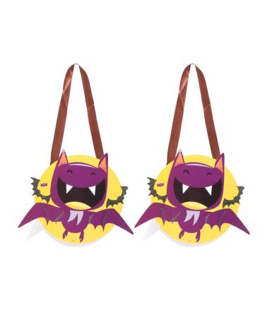 Cabilock 2 PCS Halloween Candy Bag Candy Storage Bag Holding Bag Candy Bag for Party Halloween Haunted House