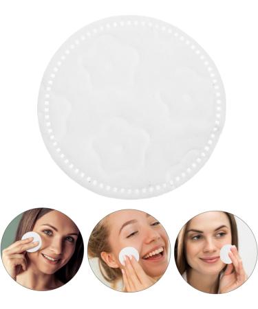 Gogogmee 1 Round Cotton Pad Face Dry Cloth Exfoliating Cotton Rounds for Face Cotton Facial Discs Face Cleansing Pads Face Wipes Pad Disposable Pure Cotton Cleaning Cotton White - Buy Online on SooperMarket.com