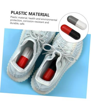 Lurrose 2pcs Shoes Capsules - Natural Odor Eliminator Balls for Men - Dorm & Closet Dehumidifier Tool - Buy Online on SooperMarket.com
