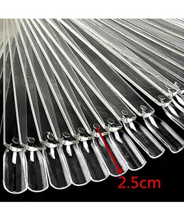 50 Pieces Artificial Fingernail Tips - Premium Quality Nail Art Sticks for DIY Manicure | International Shipping Available - Buy Online on SooperMarket.com