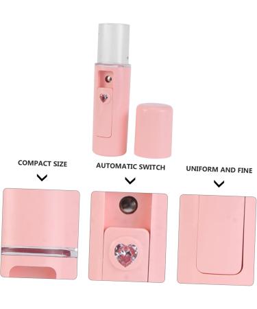 MUSISALY 1pc Humidifier Face Sprayer USB Makeup Device Handheld Spray Device Face Steamer Mini Pink Abs - Buy Online on SooperMarket.com