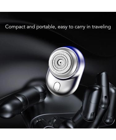 Buy Mini Electric Beard Clipper | Digital Display Stainless Steel Compact & Waterproof Trimmer for Men - Gradient Blue - Buy Online on SooperMarket.com