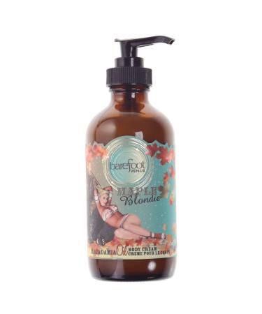 Macadamia Nut Oil and Almond Oil Body Cream 225 ML / 8 Oz (Maple Blondie)