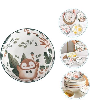 Alipis Classical Anti-hot Tableware Restaurant Adorable Snack for Noodle Food Japanese Serving Animal 23X23X7.3CM Assorted Color - Buy Online on SooperMarket.com