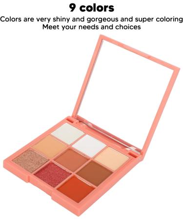 9 Colors Eyeshadow Palette Makeup Palette Eye Shadows Easy Coloring Eyeshadow Makeup Kit Long Lasting Eye Makeup Palette for Eyeshadow Face Highlighter Eyemazing Makeup (M9-2) - Buy Online on SooperMarket.com