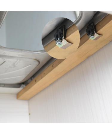 10pcs/Set Sink Mounting Set Practical Sink Attachment Clips Sink Mounting Clips Set of 10 for Easy Installation & Repair Sink Mounting Clips - Buy Online on SooperMarket.com