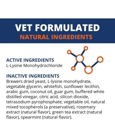 Under the Weather Pet Daily Cat L-Lysine | 60 Soft Chews | Vet Formulated & All Natural | Immune Support for Cats - Buy Online on SooperMarket.com