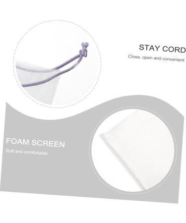 Baluue 40pcs Soap Bag Soap Net Foaming Net Bar Soap Face Soap Mesh Cosmetic Bag Soap Bar Foamer Bag Nylon 12x9.5cm Random Color - Buy Online on SooperMarket.com