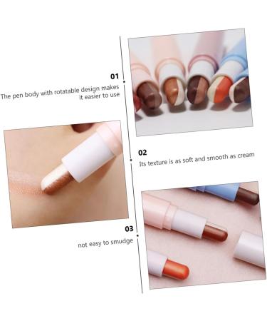 Healeved 2pcs Eye Shadow Stick Makeup Eyeshadow Pen Eye Shadow Cosmetic Glitter Eye Shadow Blue Plastic - Buy Online on SooperMarket.com