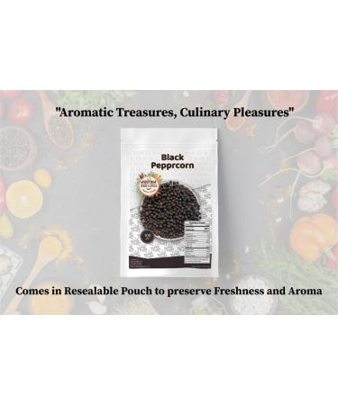 200g Premium Whole Black Peppercorns - 100% Natural & Additive-Free - Buy Online on SooperMarket.com