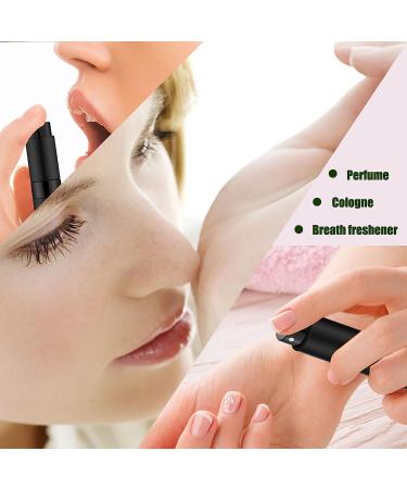 IRON BILL 2 PCS/8ml Portable Mini Perfume Atomizer Bottles - Refillable Spray Bottle with 3 Refill Tools - Pocket Travel Perfume Sample Bottles (Matte Black) - Buy Online on SooperMarket.com