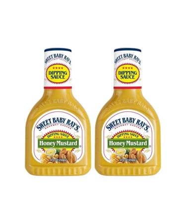 Sweet Baby Ray's Dipping Sauce, Honey Mustard , 14 OZ (Pack of 2)