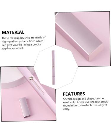 Healeved 1pc Lip Brush Dual-purpose Cosmetics Brush Lipstick Gloss Wands Concealer Brush Makeup Accessories Cosmetics Makeup Brush Reliable Makeup Tool Multi-function Makeup Brush - Buy Online on SooperMarket.com