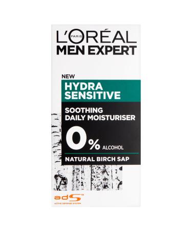 LOreal Professional Men Expert Hydra Sensitive Moisturiser Men Moisturizer 1.7 oz