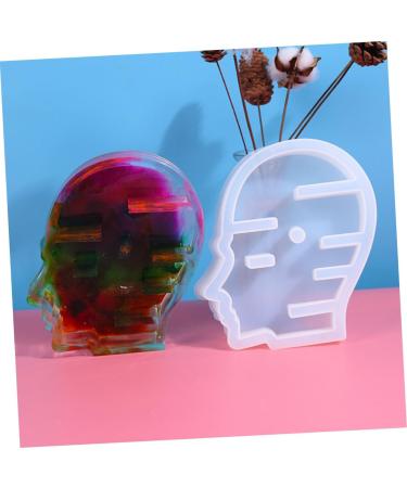 Silicone Mold DIY Mold Reusable Mold Mould for DIY Adornment Mould DIY Mould Decoration Mold Ornament Mold Decorative Mold Casting Mold Accessories Epoxy White Silica Gel - Buy Online on SooperMarket.com