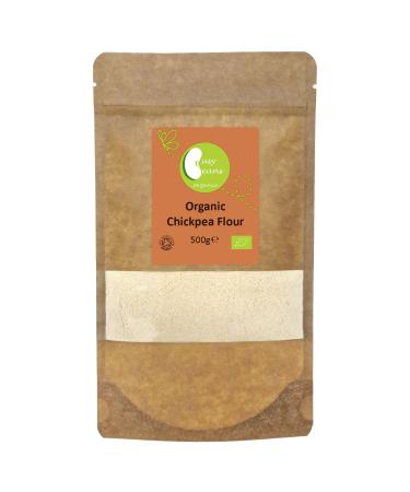 Organic Chickpea Flour - Certified Organic - by Busy Beans Organic (500g)
