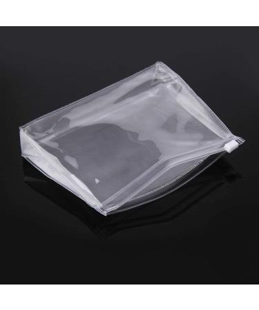 8pcs Mini PVC Cosmetic Organizer Bags with Zipper Closure - Travel & Bathroom Makeup Bag Set - Buy Online on SooperMarket.com