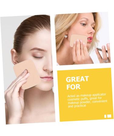 Mikinona 2 Sets Puff Makeup Sponge Wedges Cushion Foundation Puff Makeup Sponge Holder Powder Puffs for Women Beauty Sponge Women Products Concealer Sponge Square Girl Supplies - Buy Online on SooperMarket.com