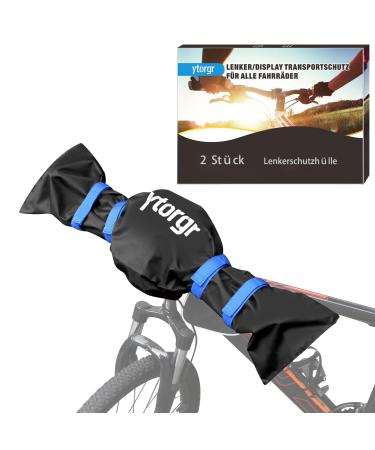 2 pieces ebike handlebar protection cover Transport protection protection against wet dust and dirt rain protection bicycle handlebar protection protective cover bike winter protection