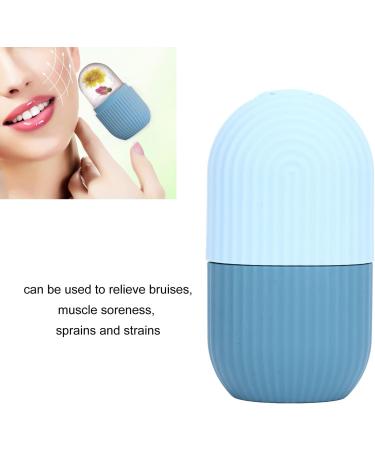 Ice Roller Ice Roller For Face and Eye Ice Facial Ice Roller for Face Eye and Neck Ice Face Mold for Face Shrink Pores Reduce Acne Enhance Your Natural Glow Remove Fine Lines Shrink Pores (Blue) - Buy Online on SooperMarket.com