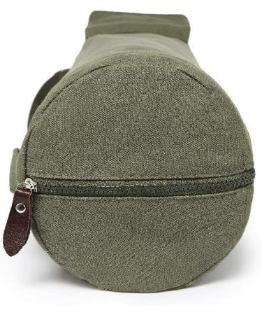 FREMOUS Full-Zip Yoga Mat Bag - Double Pocket Carrier with Adjustable Strap - Army Green - Buy Online on SooperMarket.com