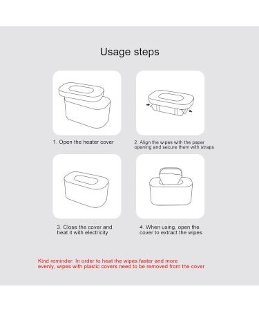 Portable Wiping Warmer with Temperature Control | Moisturizing & Insulating | Compact Design for Travel & Home Use - Buy Online on SooperMarket.com