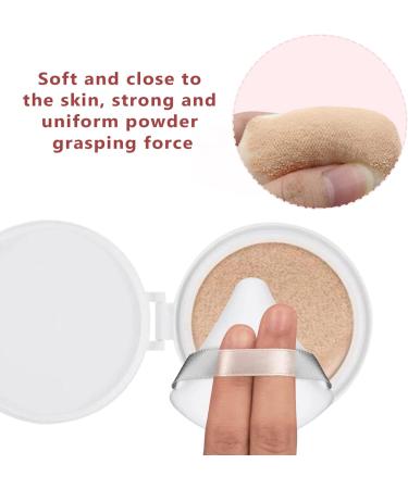 4 Pcs Powder Puff Makeup Puff Triangle Powder Puff Soft Powder Sponge Reusable Makeup Triangle Sponges with Strap for Loose Powder Body Cosmetic Foundation Wet Dry Makeup Tool Black and White black+white - Buy Online on SooperMarket.com