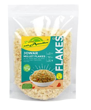 nalAmudhu Sorghum Millet Flakes | Jowar Poha| Nattu Solam Aval -330g