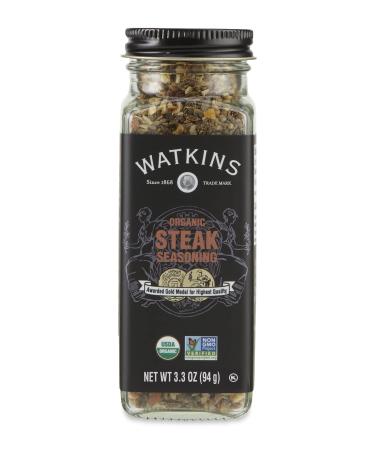 Watkins Gourmet Organic Spice Jar, Steak Seasoning, 3oz