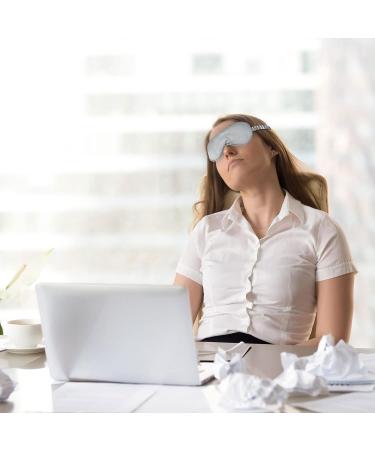 4 Pcs Silk Sleep Mask Set - Soft Satin Eye Covers for Sleeping & Travel - Elastic Strap Eyeshade for Men & Women - 4 Colors Available - Buy Online on SooperMarket.com